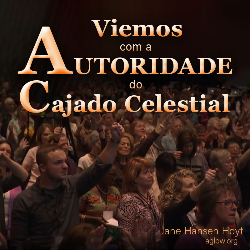 Viemos com a autoridade do cajado celestial